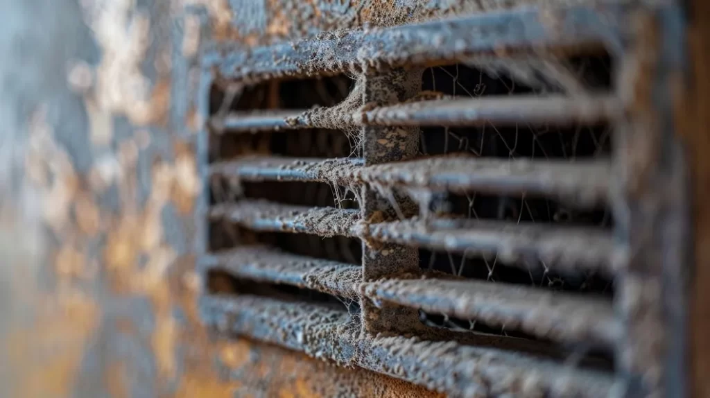 Dust and Dirt in air duct