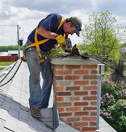 process of chimney Inspection