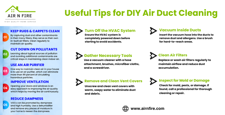 Useful Tips For DIY Air Duct Cleaning