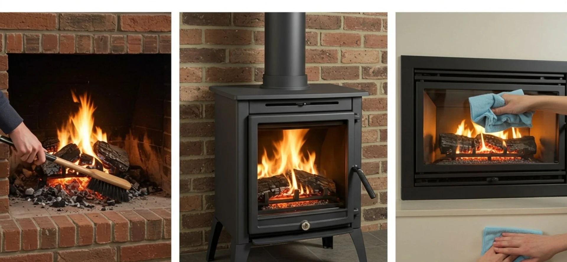 How to Clean a Fireplace – Guide Gas and Electric Fireplaces Cleaning