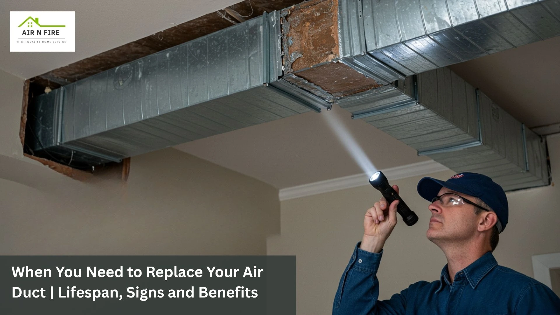 When You Need to Replace Your Air Duct | Lifespan, Signs and Benefits