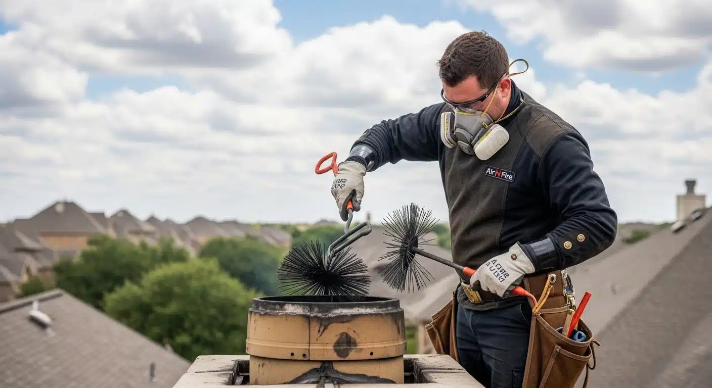 Professional Chimney Sweep & Repairs Plano, TX | Air N Fire