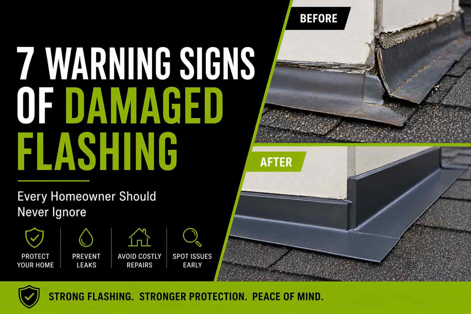 7 Warning Signs of Damaged Flashing Every Homeowner Should Never Ignore