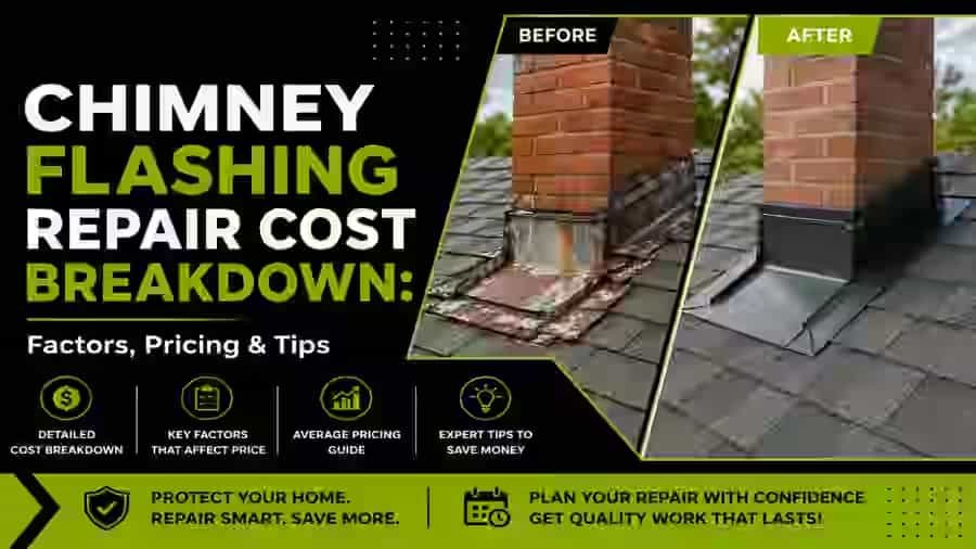 Chimney Flashing Repair Cost Breakdown: Factors, Pricing & Tips