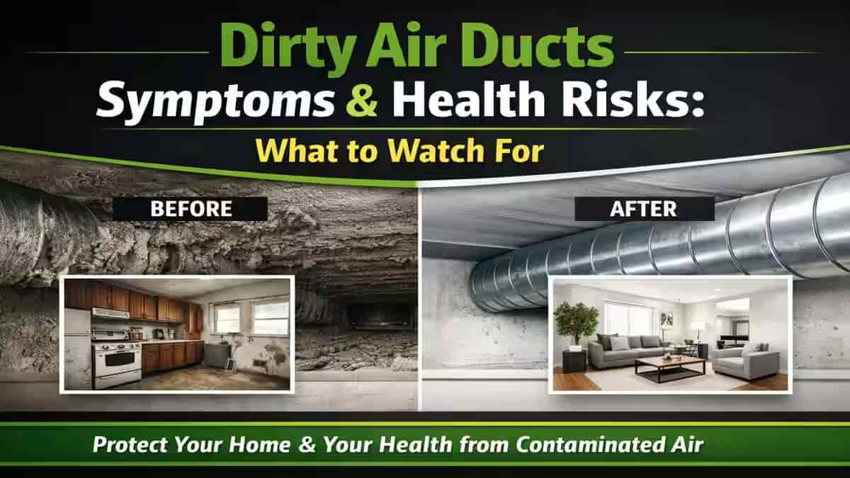 Dirty Air Ducts Symptoms & Health Risks: What to Watch For