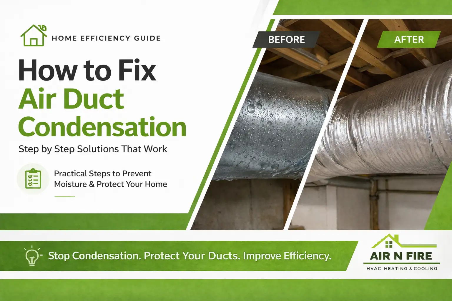 How to Fix Air Duct Condensation-Step by Step Solutions That Work