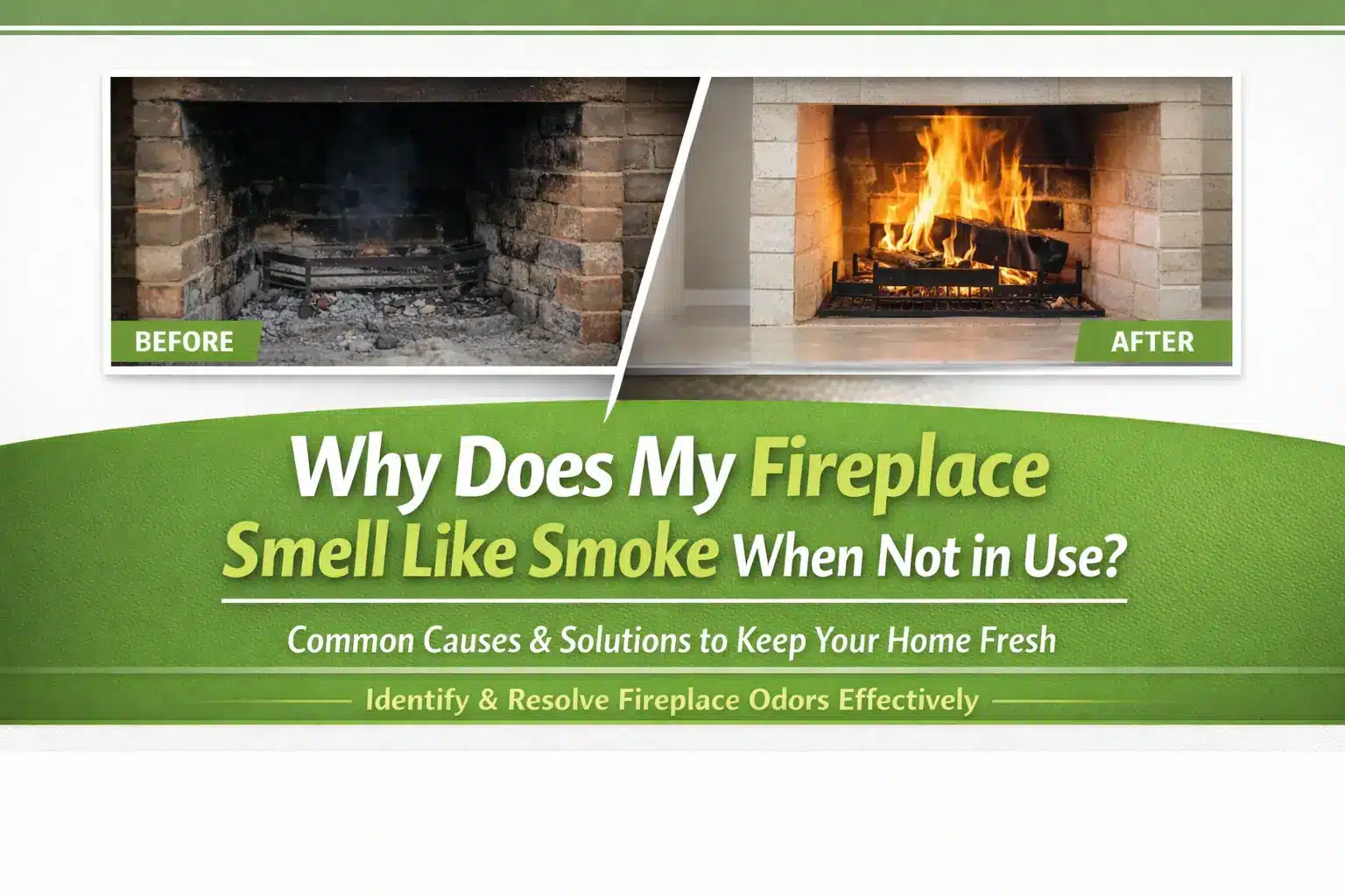 Why Does My Fireplace Smell Like Smoke