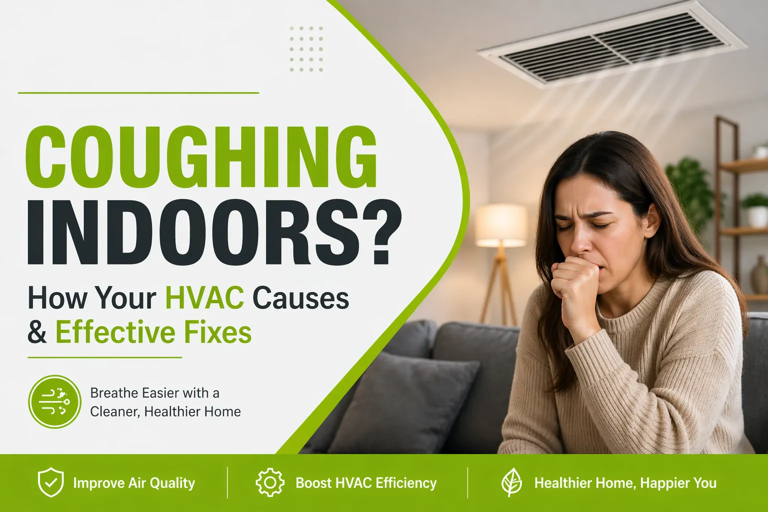 Coughing Indoors Causes HVAC: What’s Really Behind Your Symptoms