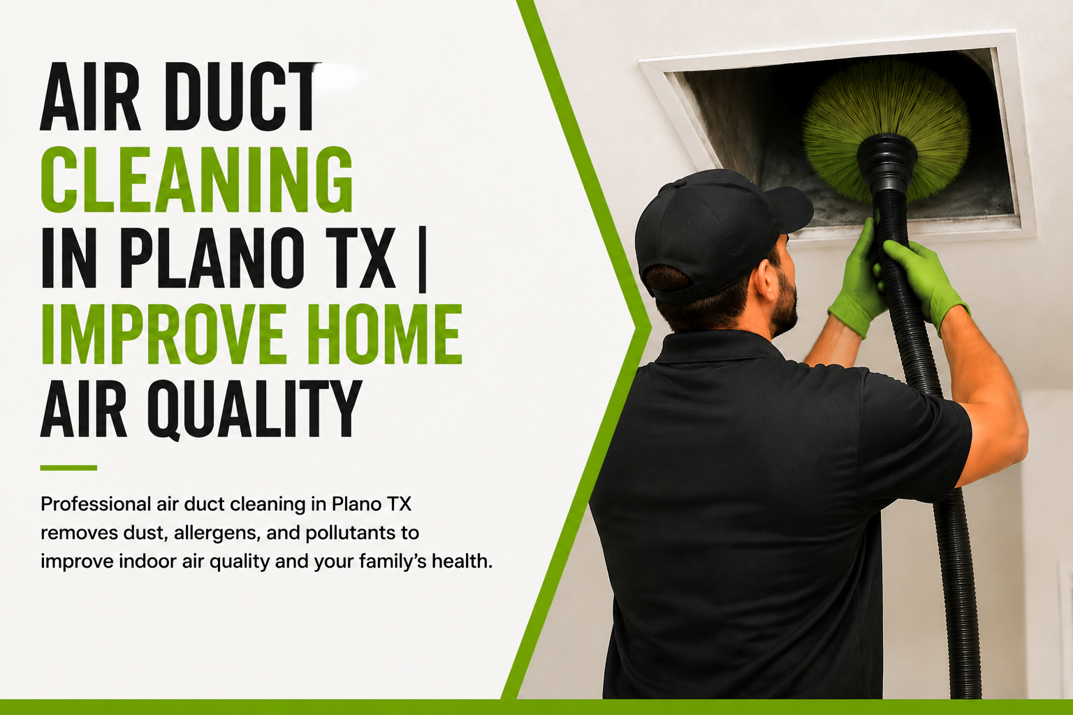 Make Air Duct Cleaning Part of Your Plano, TX Home Care Routine